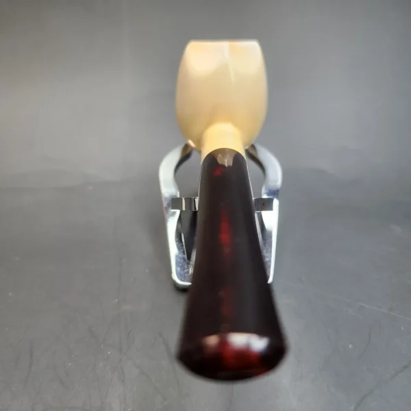Half Panel Block Meerschaum Pipe, Estate, Case [SOLD OUT] - Image 5