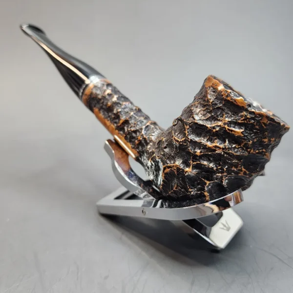 Peterson Dublin Filter Rusticated 106, Fishtail, 9mm [SOLD OUT] - Image 6