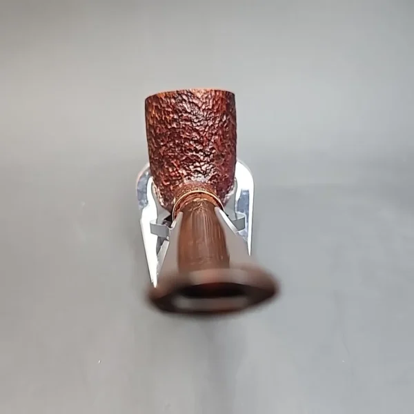 Savinelli Polo 412 KS, Sandblast, 6mm (NOS) [SOLD OUT] - Image 5