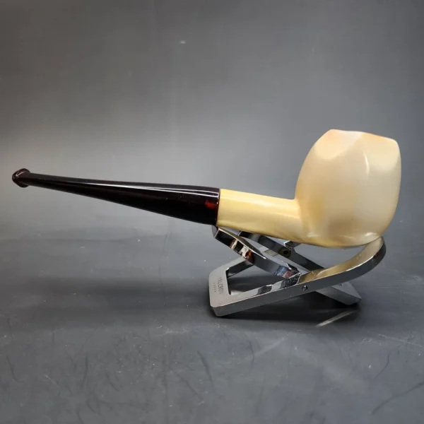 Half Panel Block Meerschaum Pipe, Estate, Case [SOLD OUT] - Image 6