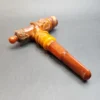 Large Antique Block Meerschaum Cheroot / Cigar Holder, Amber [SOLD OUT] - Image 5