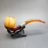 Antique Block Meerschaum Bent Billiard Pipe [SOLD OUT] - Image 7