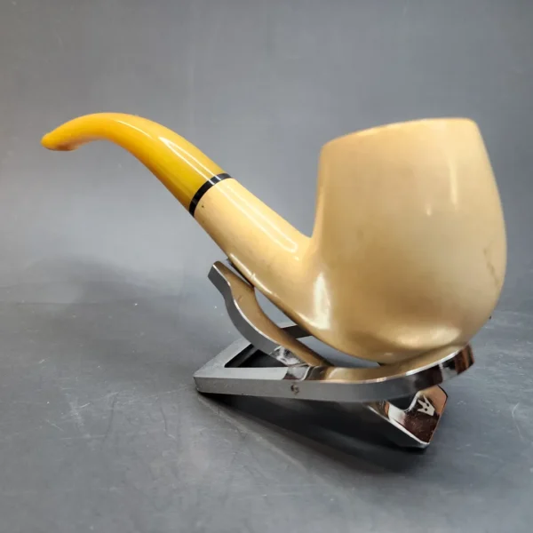 Vintage Block Meerschaum, Bent Apple, Estate [SOLD OUT] - Image 6