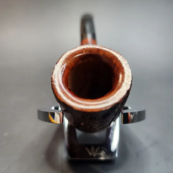 Antique Walnut Partially Rusticated Briar Pipe, Unsmoked [SOLD OUT] - Image 6