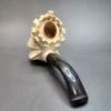 Vintage Block Meerschaum Pipe of Woman w/ Crown - Image 7