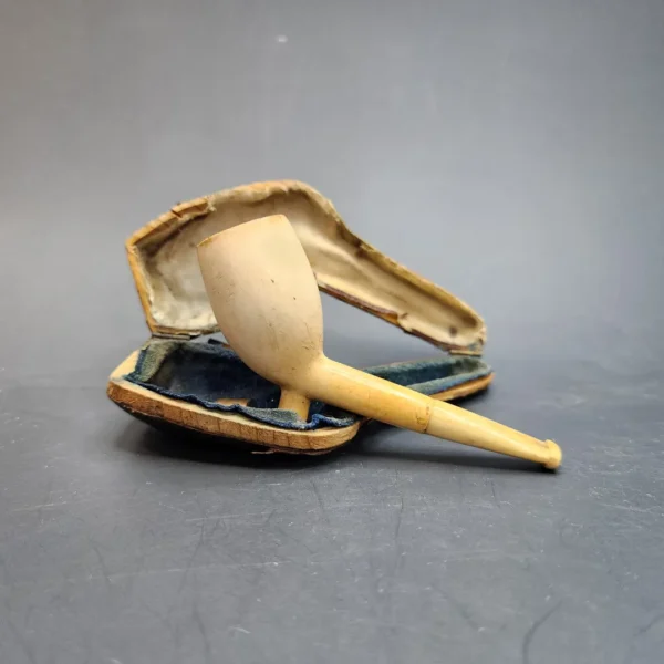Small Antique Block Meerschaum Cutty [SOLD OUT] - Image 8