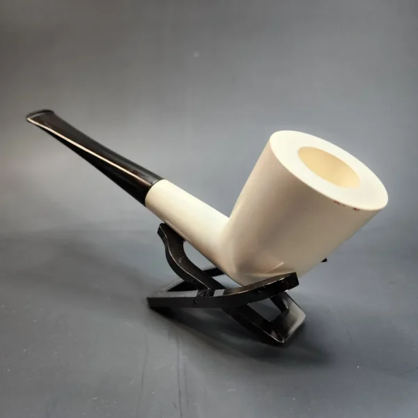 Smooth Dublin Block Meerschaum Pipe, Unsmoked [SOLD OUT] - Image 6