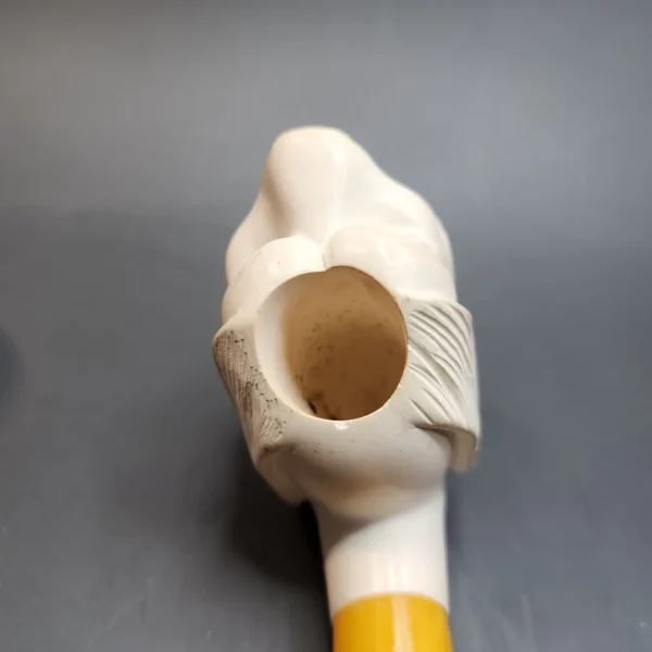 Vintage Hunting Dog Block Meerschaum Pipe [SOLD OUT] - Image 7