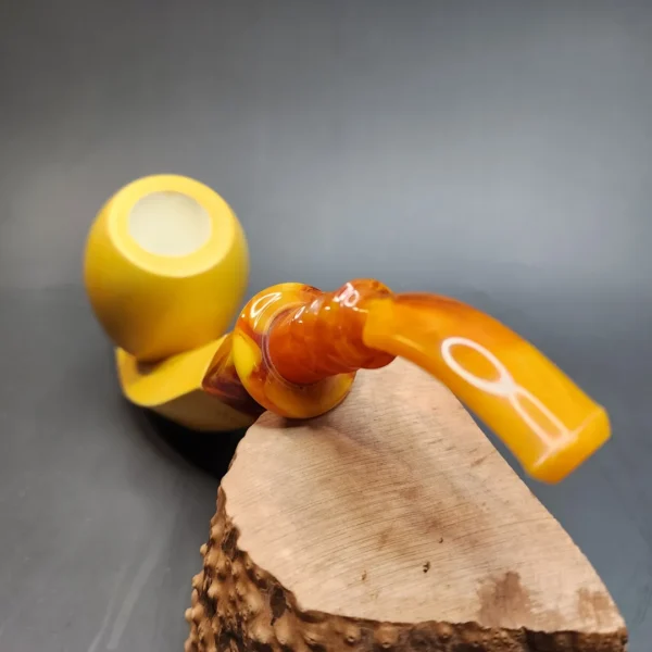 Jumbo MBSD Meerschaum Sadik Yanik Block Meerschaum Pipe (9mm) [SOLD OUT] - Image 10