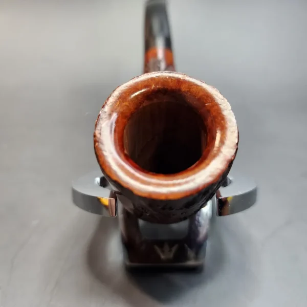 Antique Walnut Partially Rusticated Briar Pipe, Unsmoked [SOLD OUT] - Image 7