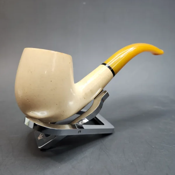 Vintage Block Meerschaum, Bent Apple, Estate [SOLD OUT] - Image 8