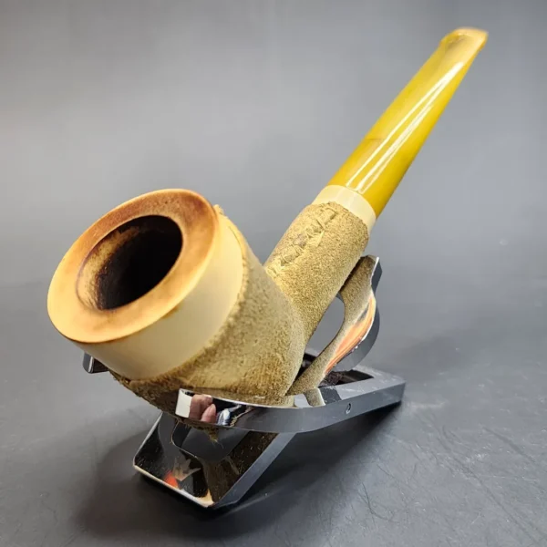 Vintage Sheep Skin Wrapped Block Meerschaum Pipe [SOLD OUT] - Image 9
