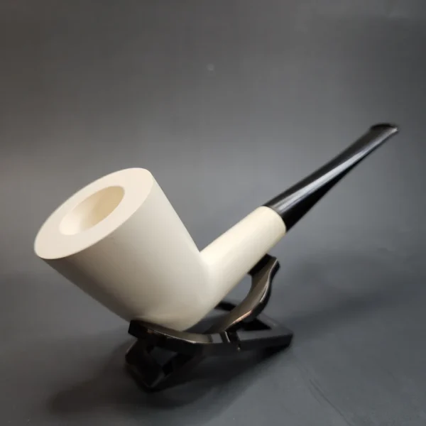 Smooth Dublin Block Meerschaum Pipe, Unsmoked [SOLD OUT] - Image 8