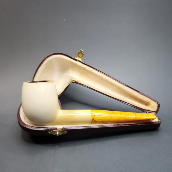 Block Meerschaum Billiard, Estate, Case [SOLD OUT] - Image 12