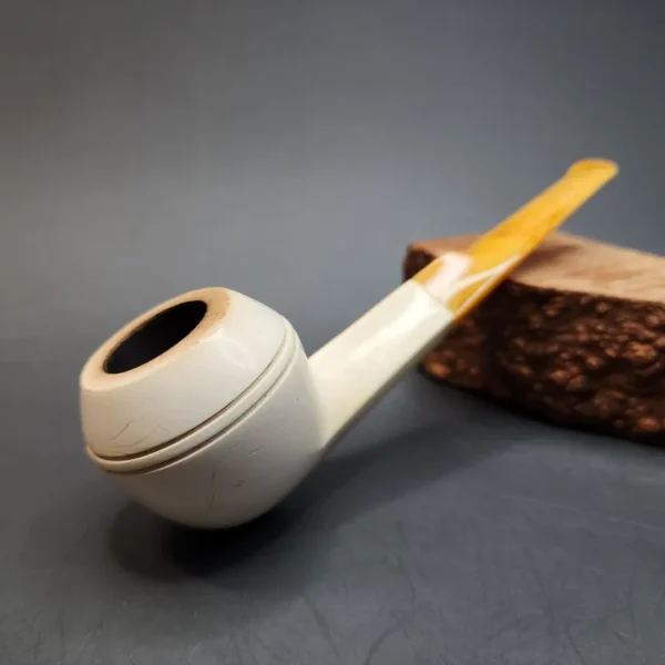 Straight Bulldog Block Meerschaum Pipe [SOLD OUT] - Image 12
