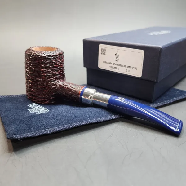 Savinelli Eleganza 310 KS Rusticated Dark Brown, 6mm [SOLD OUT] - Image 3