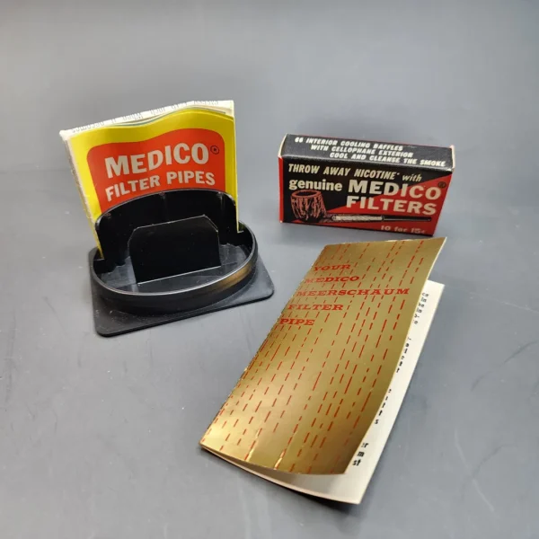 Vintage Medico Block Meerschaum Pipe, Unsmoked [SOLD OUT] - Image 12
