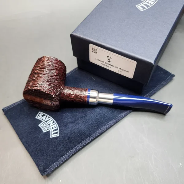 Savinelli Eleganza 310 KS Rusticated Dark Brown, 6mm [SOLD OUT] - Image 4