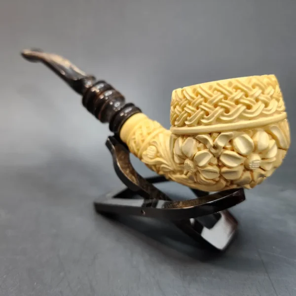 1998 Eyup Sabri Block Meerschaum Pipe, Presentation Case w/ Tamper [SOLD OUT] - Image 7