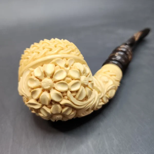 1998 Eyup Sabri Block Meerschaum Pipe, Presentation Case w/ Tamper [SOLD OUT] - Image 11