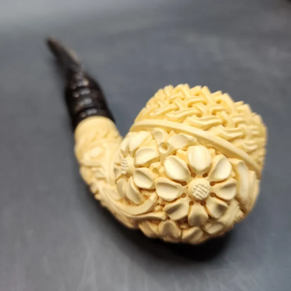 1998 Eyup Sabri Block Meerschaum Pipe, Presentation Case w/ Tamper [SOLD OUT] - Image 12