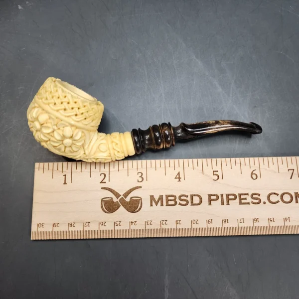 1998 Eyup Sabri Block Meerschaum Pipe, Presentation Case w/ Tamper [SOLD OUT] - Image 14