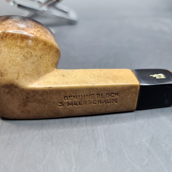 Kiko 3 African Block Meerschaum Pipe [SOLD OUT] - Image 6