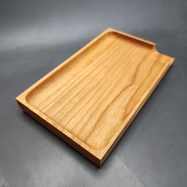 BGwoodworx Cherry Pipe Packing Tray, Light Brown - Image 4