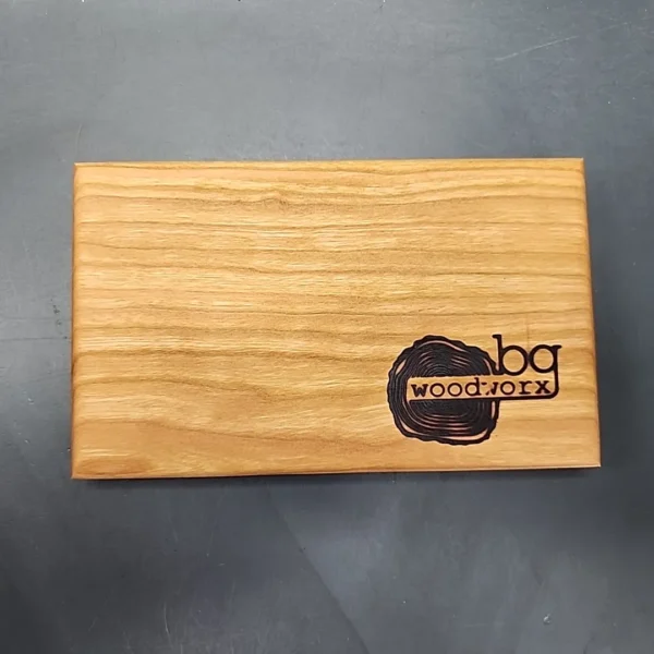 BGwoodworx Cherry Pipe Packing Tray, Light Brown - Image 5