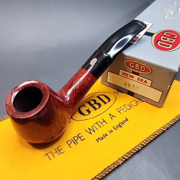 GBD New Era 2007, Smooth Bent Brandy, Unsmoked (Pre-1980) [SOLD OUT] - Image 3