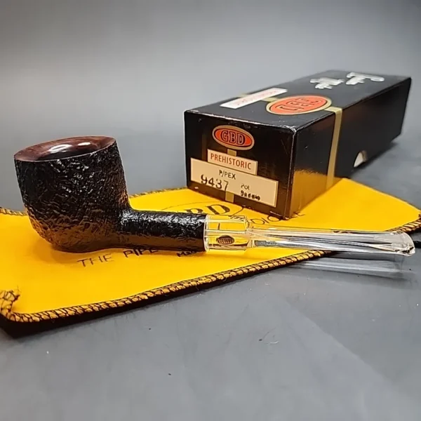 GBD Prehistoric 9437, Sandblasted Pot, Unsmoked (Pre-1980) [SOLD OUT] - Image 4