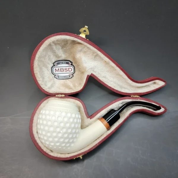 MBSD Deluxe Bent Apple, Block Meerschaum Pipe [SOLD OUT] - Image 4