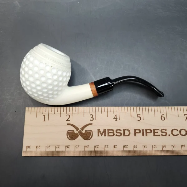 MBSD Deluxe Bent Apple, Block Meerschaum Pipe [SOLD OUT] - Image 12