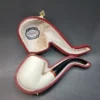 MBSD Meerschaum Deluxe, Bent Billiard, Block Meerschaum [SOLD OUT] - Image 3