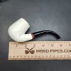 MBSD Meerschaum Deluxe, Bent Billiard, Block Meerschaum [SOLD OUT] - Image 11