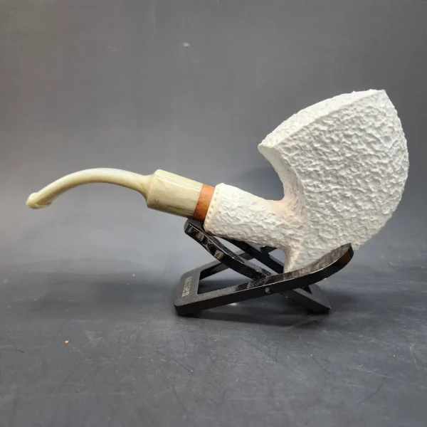 MBSD Meerschaum Deluxe, Sandblasted Pickaxe Block Meerschaum, 9mm [SOLD OUT] - Image 8