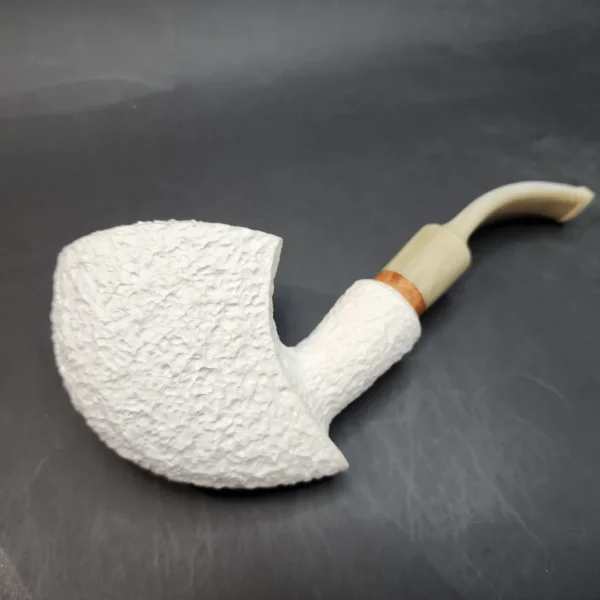MBSD Meerschaum Deluxe, Sandblasted Pickaxe Block Meerschaum, 9mm [SOLD OUT] - Image 11