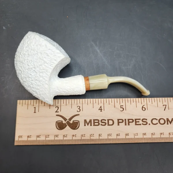 MBSD Meerschaum Deluxe, Sandblasted Pickaxe Block Meerschaum, 9mm [SOLD OUT] - Image 12