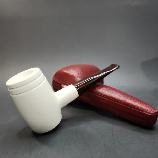 MBSD Meerschaum Deluxe Poker Block Meerschaum, 9mm [SOLD OUT] - Image 5