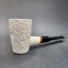 MBSD Meerschaum Deluxe, Sandblasted Poker, Block Meerschaum Pipe [SOLD OUT] - Image 4