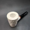 MBSD Meerschaum Deluxe, Sandblasted Poker, Block Meerschaum Pipe [SOLD OUT] - Image 5