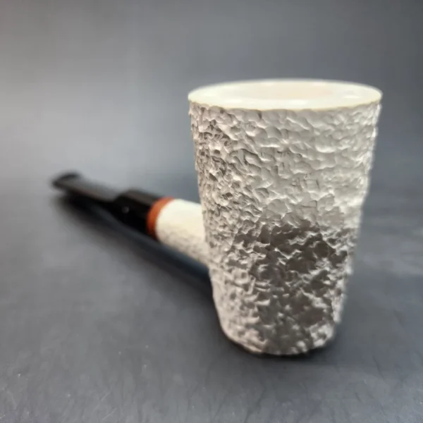 MBSD Meerschaum Deluxe, Sandblasted Poker, Block Meerschaum Pipe [SOLD OUT] - Image 6