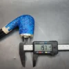 MBSD Meerschaum Rusticated Blue Billiard, Block Meerschaum Christian Pipe [SOLD OUT] - Image 13