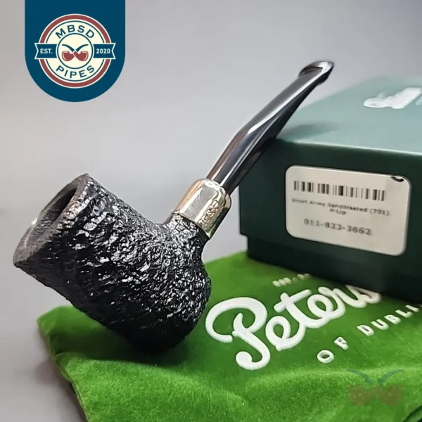 Peterson Short Army Sandblasted 701, P-Lip [SOLD OUT]