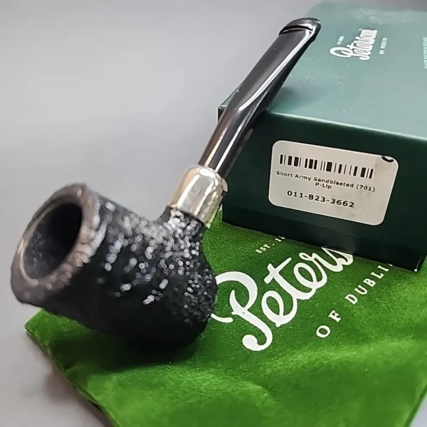 Peterson Short Army Sandblasted 701, P-Lip [SOLD OUT] - Image 3