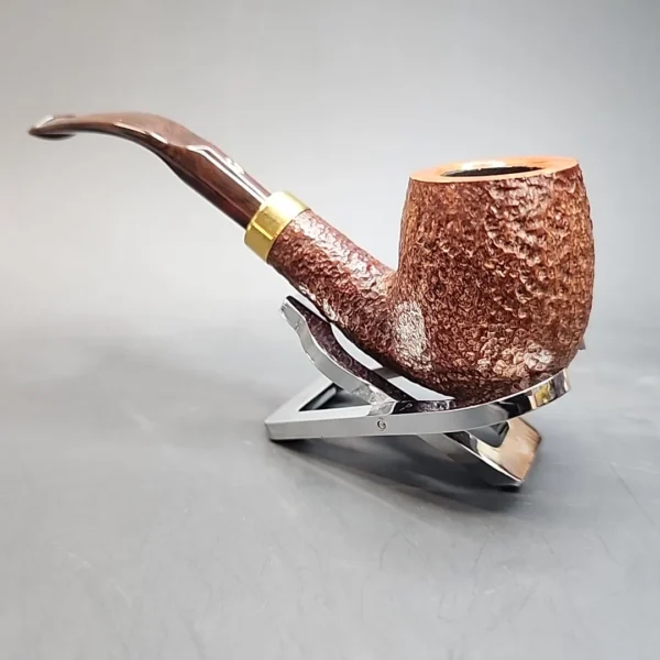 Savinelli Polo 606 KS, Sandblasted Billiard, 6mm, Unsmoked [SOLD OUT] - Image 7