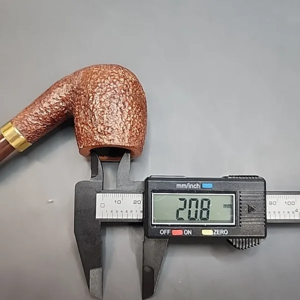 Savinelli Polo 606 KS, Sandblasted Billiard, 6mm, Unsmoked [SOLD OUT] - Image 13
