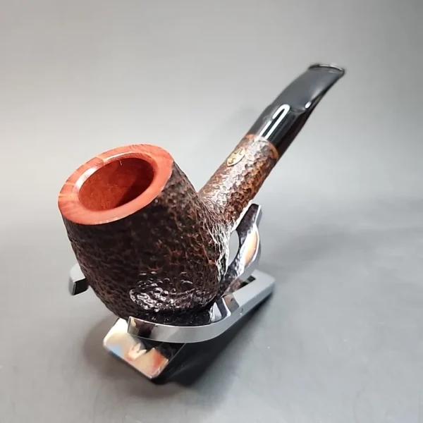 Savinelli Prima Serie 144, Sandblasted Brandy, 6mm, Unsmoked [SOLD OUT] - Image 3