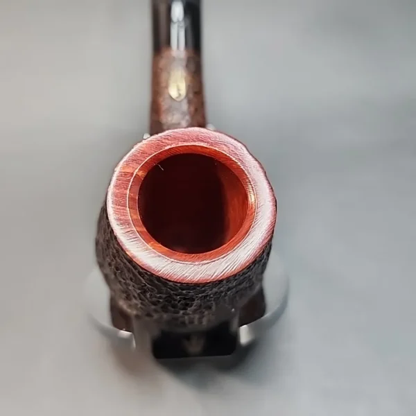 Savinelli Prima Serie 144, Sandblasted Brandy, 6mm, Unsmoked [SOLD OUT] - Image 4