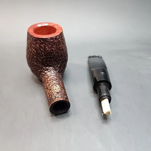 Savinelli Prima Serie 144, Sandblasted Brandy, 6mm, Unsmoked [SOLD OUT] - Image 14